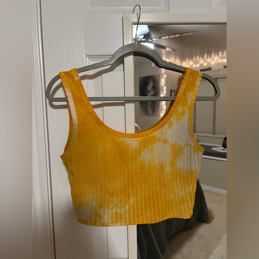 Yellow Crop Top